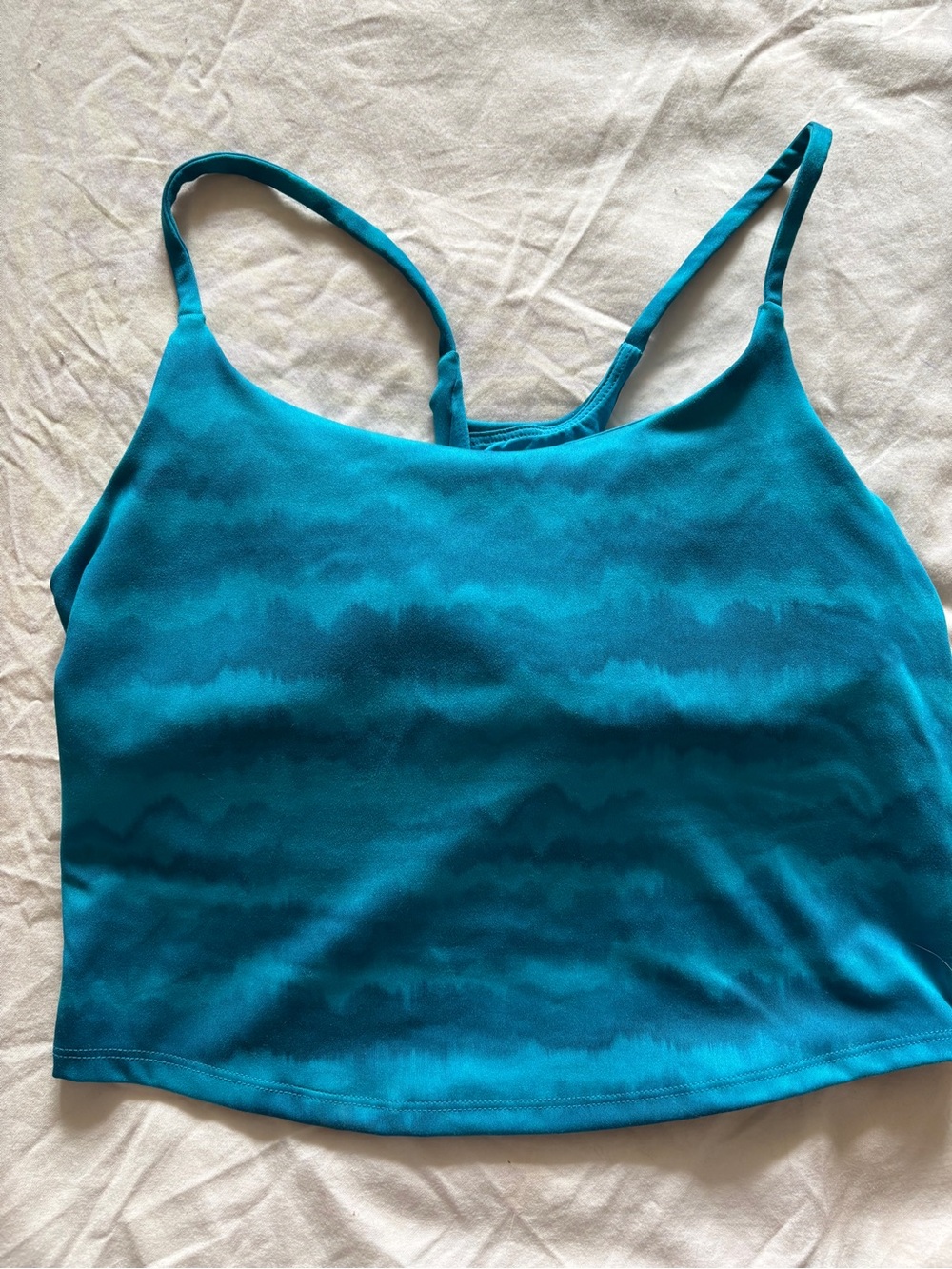 Athletic Works Teal Racerback Sports Bra